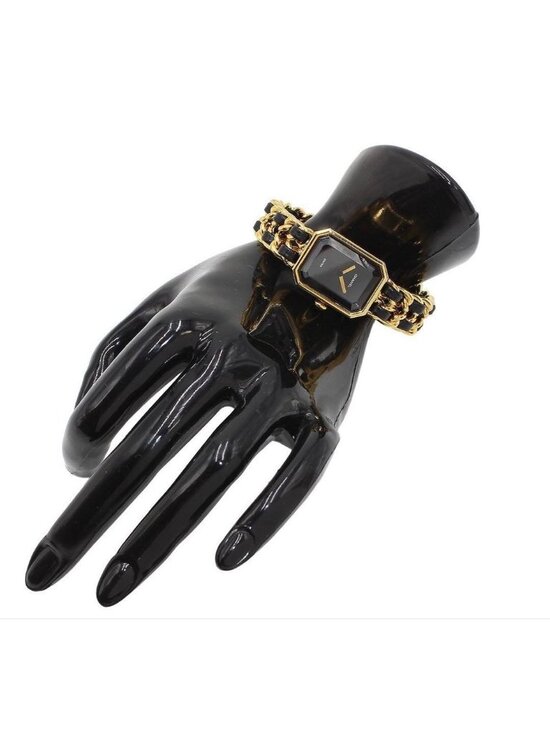 Chanel Premiere M Leather Chain Watch main image 9